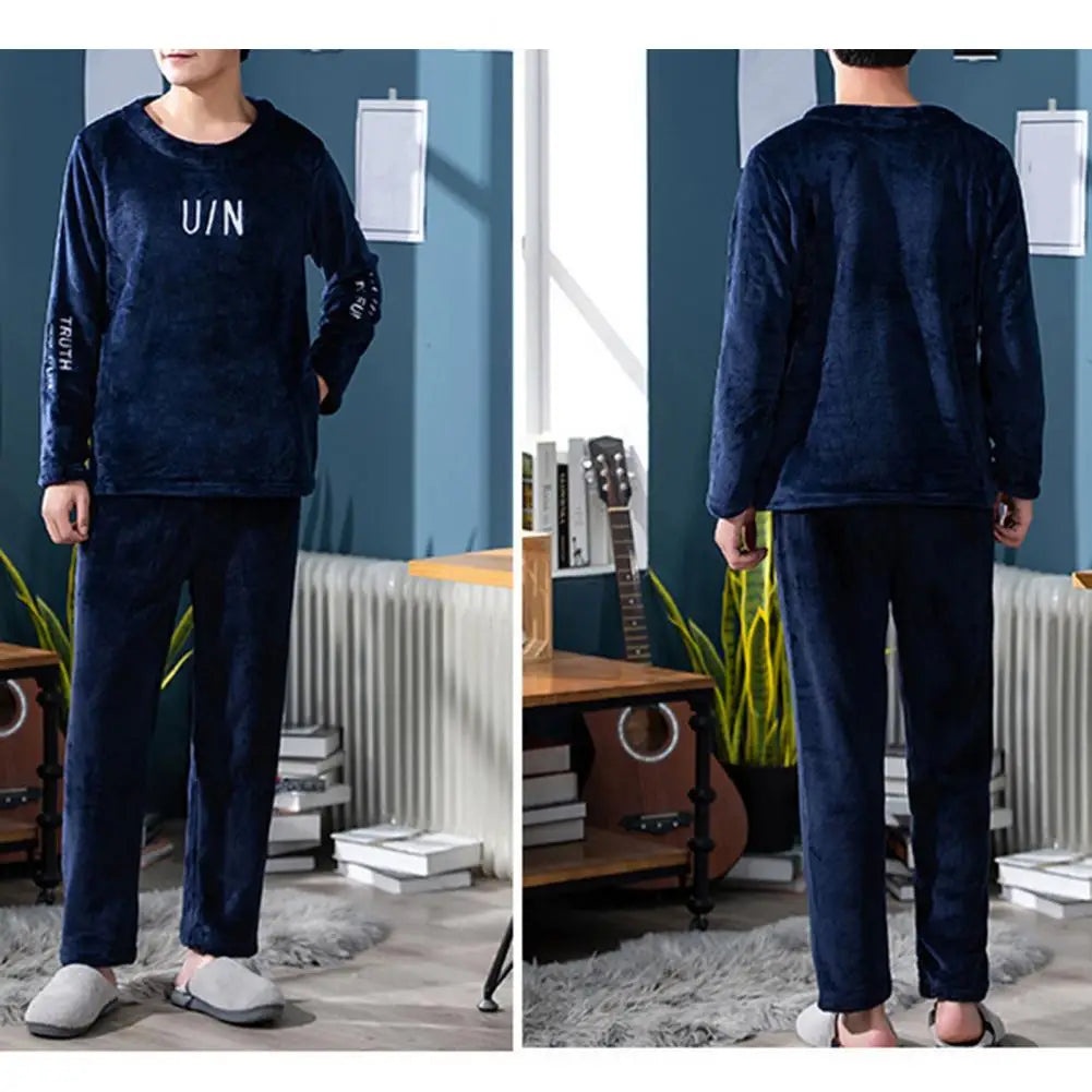 Men's Winter Pajamas Set