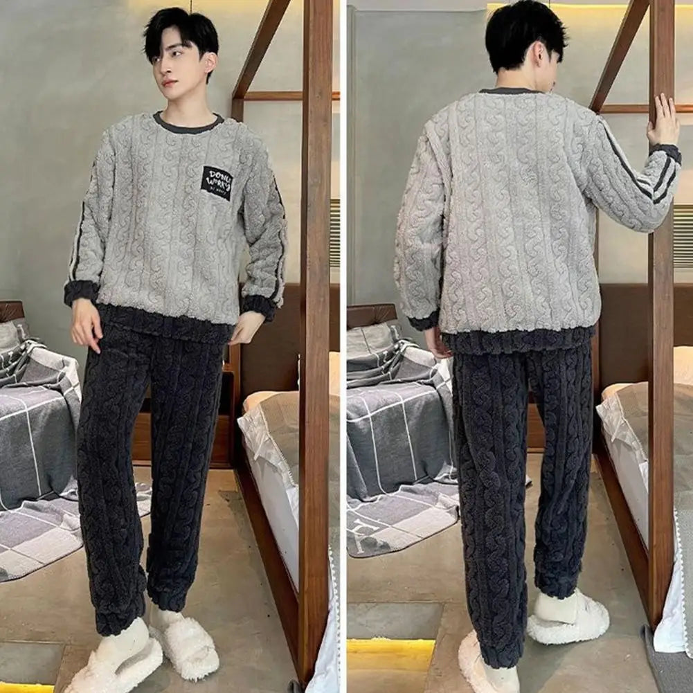 Men's Winter Pajamas Set