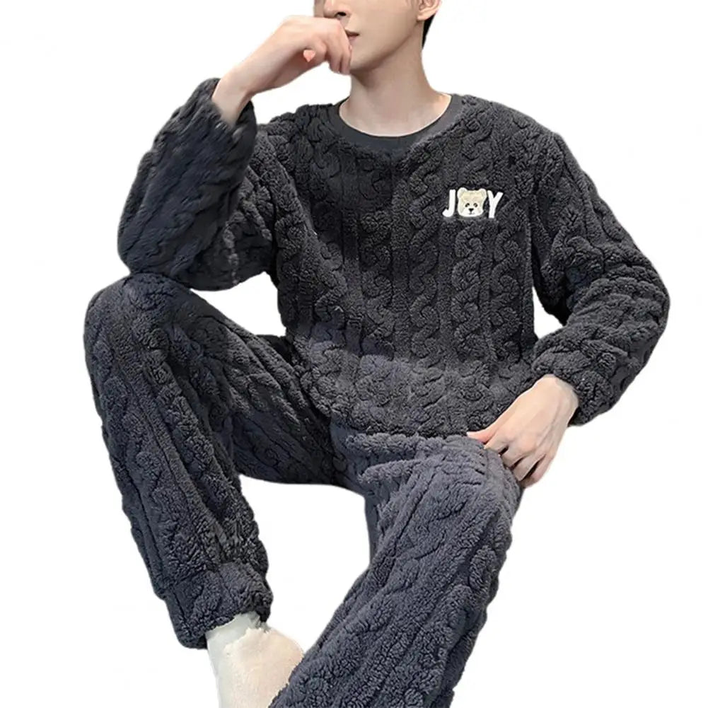 Men's Winter Pajamas Set