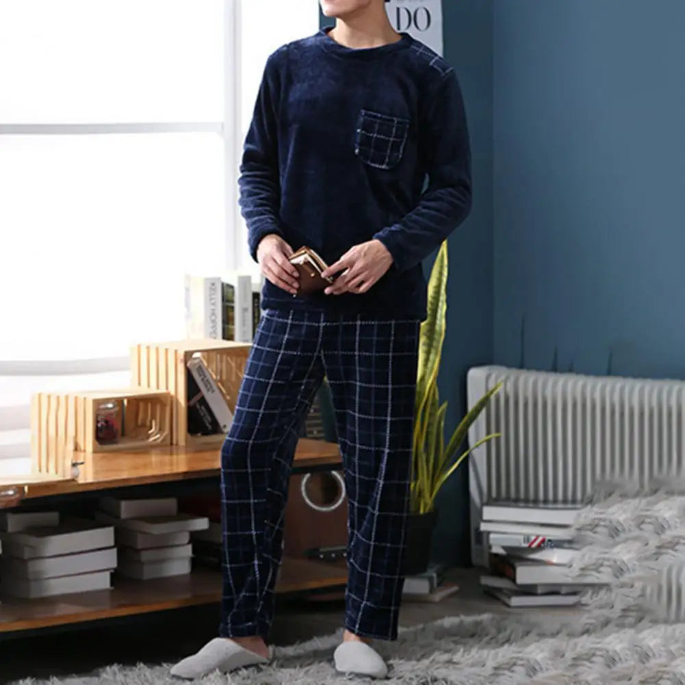 Men's Winter Pajamas Set