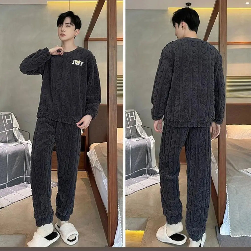 Men's Winter Pajamas Set