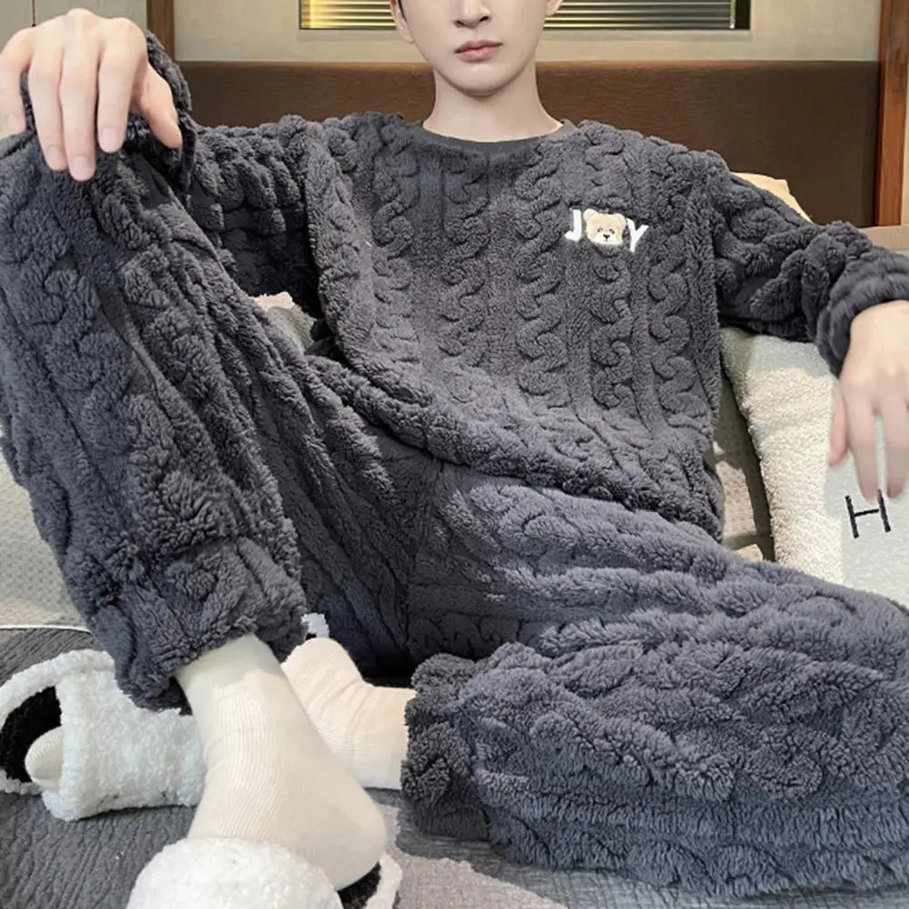 Men's Winter Pajamas Set