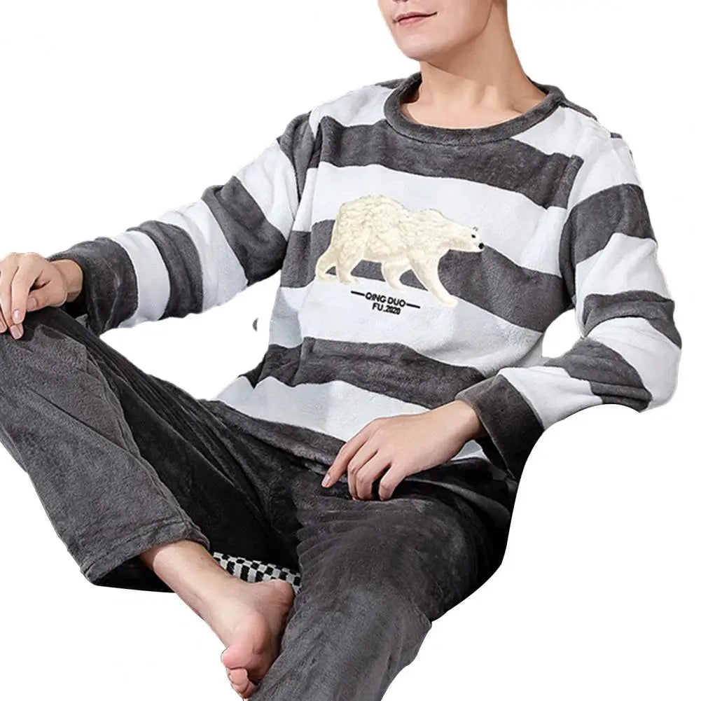 Men's Winter Pajamas Set