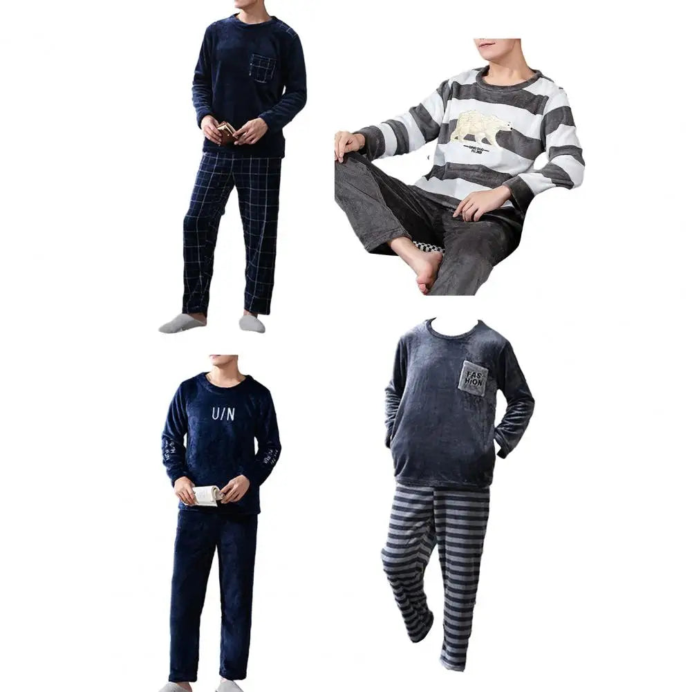 Men's Winter Pajamas Set