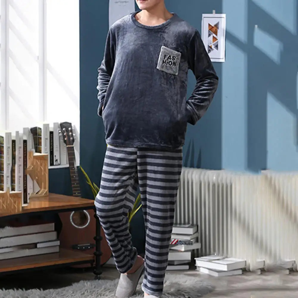 Men's Winter Pajamas Set