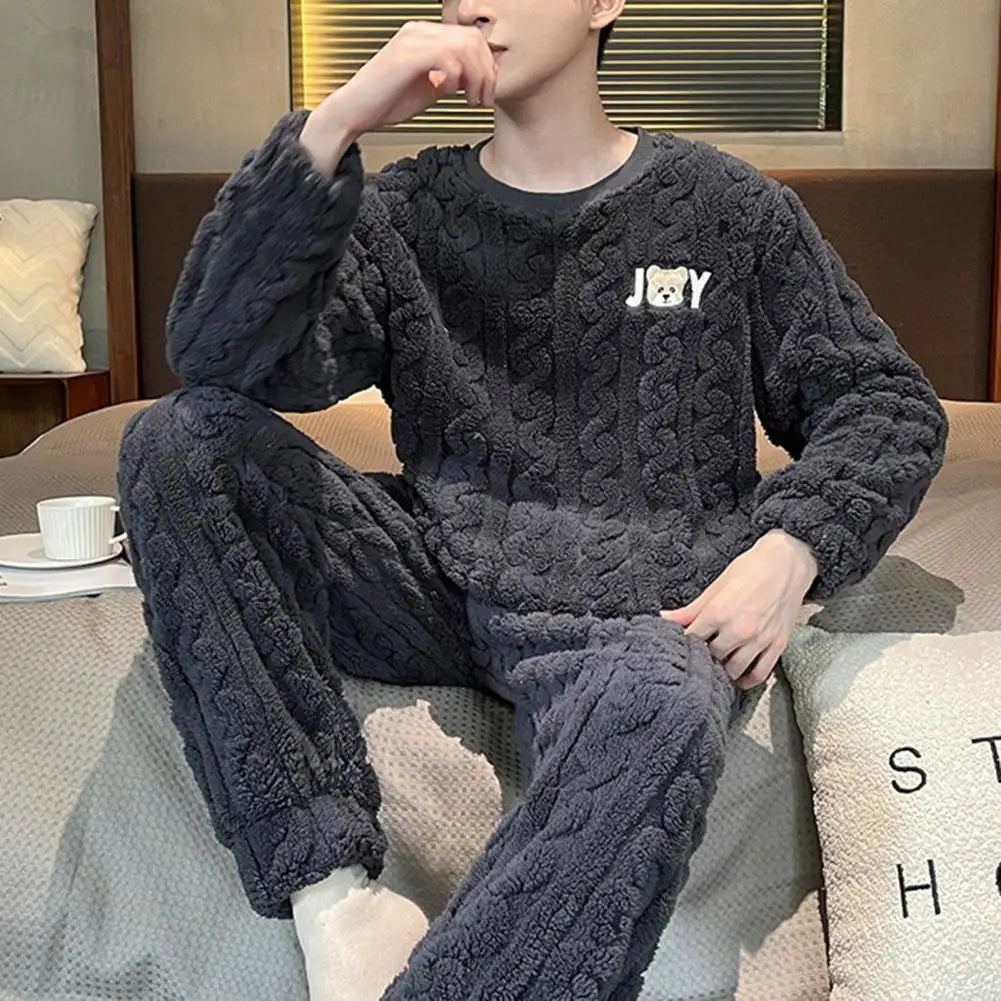 Men's Winter Pajamas Set